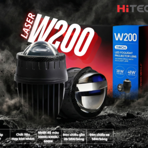 Độ bi gầm ô tô wekwolf  W200 dual laser