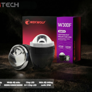Độ bi gầm ô tô wekwolf W300 dual laser