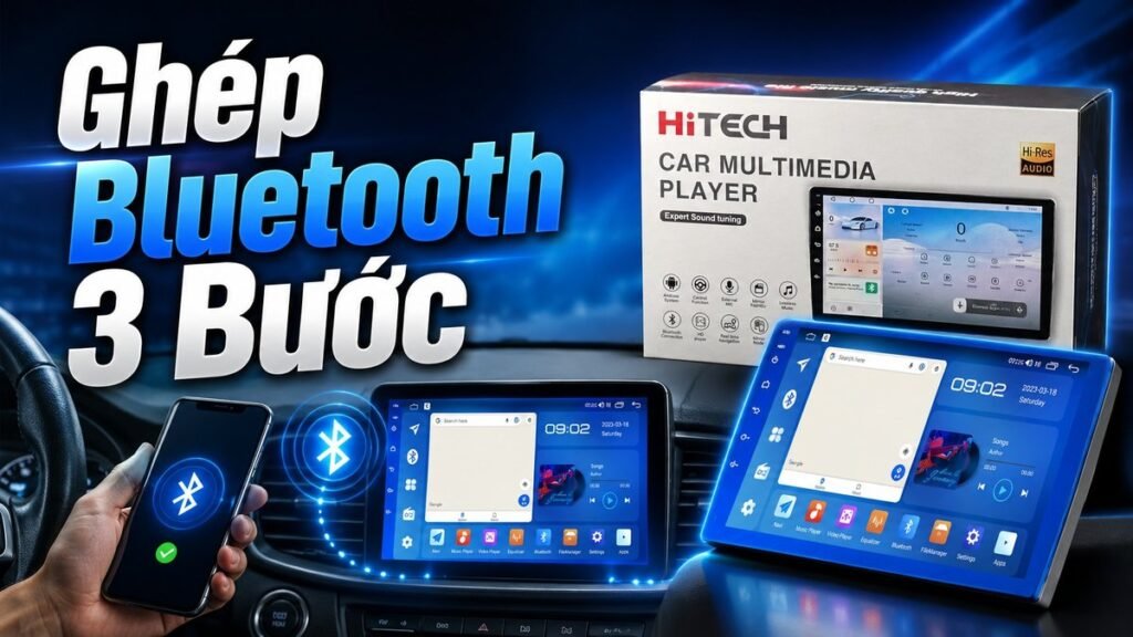 kết nối bluetooth với màn hình android