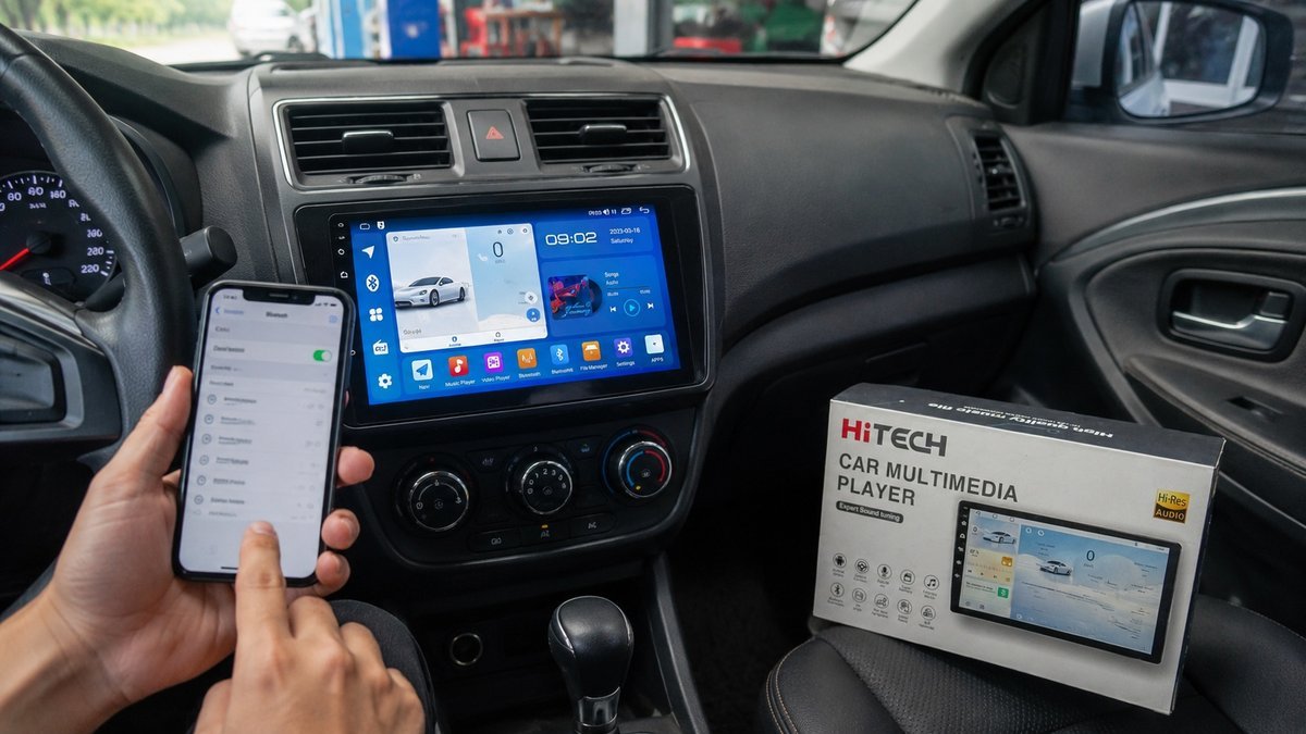 kết nối bluetooth với màn hình android