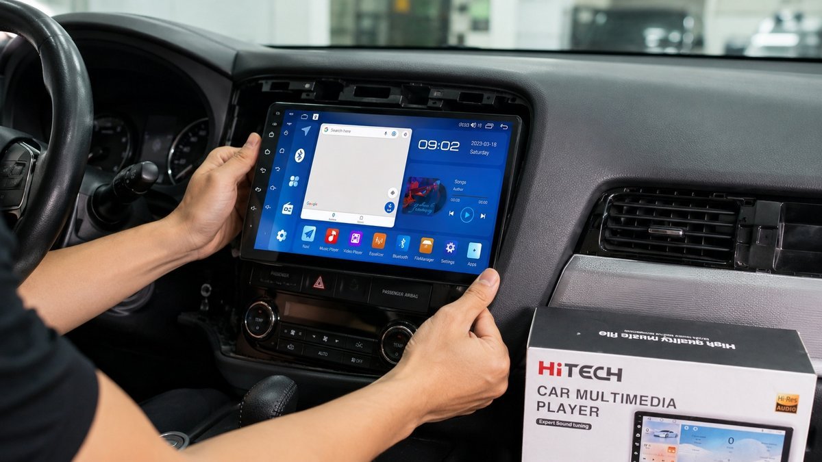 Mitsubishi Outlander phù hợp để nâng cấp màn hình Android